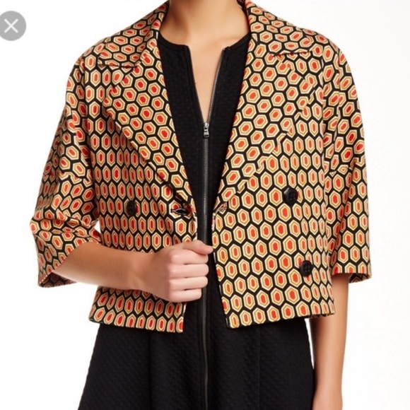 Trina Turk Josette Cropped Jacket - Picture 1 of 9